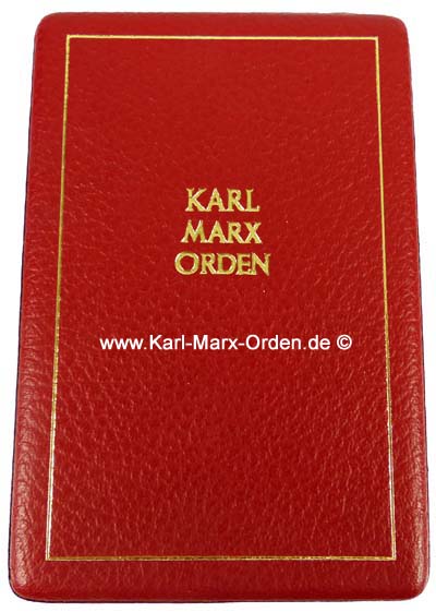 Karl Marx Orden Etui 5. Variante