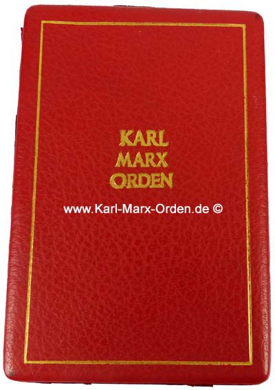 Karl Marx Orden Etui 6. Variante